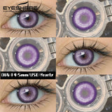 Halloween Colored Contact Lenses 2Pcs Cosplay Anime Cyber Makeup Blue Pink Color Contacts Red Eye Lens Fast Delivery