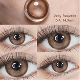 Popxstar Contact Lenses for Eyes with Degree 1 Pair Big Eye Lenses Brown Lenses Fog Pearl Lens Korean Lenses Natural Lenses