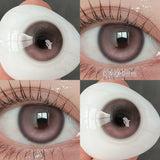 Popxstar  -1 Pair Pink Series Contact Lenses for Eyes Beauty Pupils Makeup Eye Lenses for Myopia Natural Color Lenses Blue Lenses