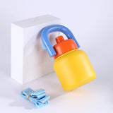 Dopamine Hand-held Kettle 316 Stainless Steel Children's Insulated Cup with Straw Large Capacity Cartoon Big-bellied Cup