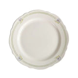 Popxstar  Ceramic Plate Household 8 Inch Flat Plate French Vintage Western Dish Flower Floret Porcelain China Tableware Baking
