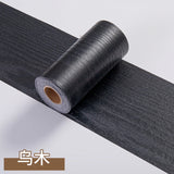 Popxstar 1 Roll Thickened Imitation Wood Grain Skirting Wall Stickers, Self-adhesive Living Room Bedroom Wall Corner Decoration