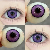 1pair Halloween Color Contact Lenses for Eye With Prescription Green Contacts Anime Purple Lenses Contacts Cosplay Yearly