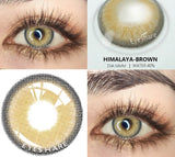 Popxstar Color Lens Eyes 2pcs Natural Color Contact Lenses For Eyes Yearly Beauty Contact Lenses Eye Cosmetic blue Color Lens
