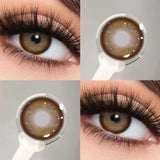 1Pair Brown Colorld Contact Lenses for Eyes Natural Contacts Fashion Lenses Beauty Pupils Color Lenses Fast Shipping