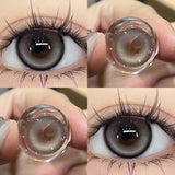 2PCS Contact Lenses for Eyes Korean Lens High Quality Natural Pupils Blue Contact Lens Cosmetics Brown Lens Fast Shipping