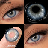 Color Contact Eye Color Lenses Makeup Natural Brown Lens Cosmetics Gray Eyes Lenses Woman Makeup Softlenses