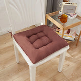Popxstar Solid Chair Cushion Square Mat Cotton Upholstery Soft Padded Cushion Pad Office Home Or Car Garden Sun Lounge Seat Cushion