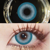 2pcs Graded Colored Contact Lenses JeweLens Anime Cosplay Softlens 14.2mm