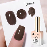 popxstar UR SUGAR 15ml Jelly Milky White Translucent Color Gel Polish Semi Permanent UV Gel Nail Art Soak Off Gel Varnish Latest Fashion