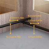 8 Panels Tempered Glass Dog Puppies Playpen for Indoor Pet Whelping Pen Exercise Fence Box Cage with Waterproof Fertility Pad