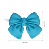 16pcs Fashion Style Soft Fabric Pet Hair Clip Multicolor Mini Size Dog Bow Tie Lightweight Bow Shaped Pet Bow Clip Pet Styling