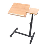 Popxstar Adjustable Laptop Desk 360° Rotating Tabletop Mobile Stand Home Office Tray Standing Rolling Study Table Computer Workstation