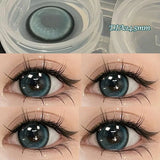 Popxstar 1 Pair Color Contact Lenses for Eyes Purple Lenses Natural Round Lens Color Cosmetics Beauty Pupil Yearly
