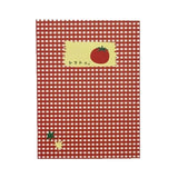 Popxstar Pink Notebook 96-100 Pages Cute Tomato Design Notebook Thick Journal No Bleed Paper for Writing School Office Supplies