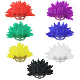 Creativity Novelty Feather Masquerade Mask Detachable Hyperbole Carnival Masquerade Mask Party Eye Mask