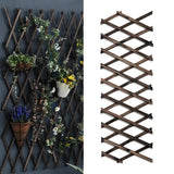 Popxstar Garden Fence Adjustable Retractable Fence Detachable  Trellis Fence  Plant Flower Climing Rack Privacy Fence Wall Decoration