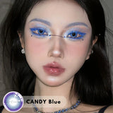 Popxstar Natural Eye Color Contact Lenses with Prescription Blue Green Lens Grey Eyes Beauty Pupils Makeup Contacts