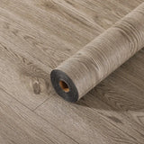 40x300cm Self-Adhesive Wood Grain PVC Stickers Thickened Waterproof Floor Wall Decals for Indoor Home Decor Easy Peel Stick