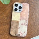 Popxstar  Vintage Style Chinese-Inspired Orchid Calligraphy Phone Case For iPhone 17 16 Pro Max 15 14 13 12 11 XS X XR 7 8 Plus 16e Cover