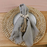 Popxstar 10PCS Set Semi-Sheer Gauze Wedding Table Runner Sage Green Cheesecloth Table Dining Party Christmas Banquets Arches Cake Decor