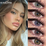 Natural Lentes de Contacto Color Contact Lenses Brown Makeup Lenses Gray Pupilentes Blue Eyes Contacts Green Eyes lens