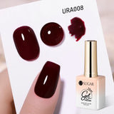 popxstar UR SUGAR 15ml Jelly Milky White Translucent Color Gel Polish Semi Permanent UV Gel Nail Art Soak Off Gel Varnish Latest Fashion