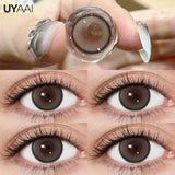 Popxstar  Contact Lenses NEW Makeup Colored Pupils Cosmetics Color Contacts Lenses Brown Natural Pupils Black Lens Beauty Green Lens