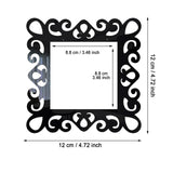 Popxstar Acrylic Flower Switch Sticker Single Light Surround Socket Finger Plate Panel Cover Home Hot Office Home Decoration Wall Sticker