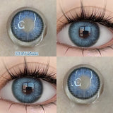 Popxstar  -Blue Contact Lenses for Eyes Fashion Color Pupils Beauty Green Lenses Natural Eye Color Lenses for Myopia 1 Pair Cosplay