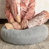 Popxstar Floor Seat Pillow Solid Color Suitable for Meditation Yoga Round Seat Pads Mat Pouf Sofa Chair Bed Car Seat Pillows Cushions