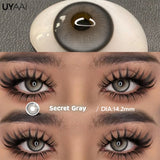 NEW Colored Contact Lenses Gray Pupils Natural Look Fashion Women Green Contact Lenses Brown Contact Lenses High Quality