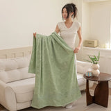 Popxstar new Ouya cotton pure cotton old-fashioned relief jacquard multi-functional bath towel skin-friendly and breathable