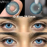 Color Contact Lenses NEW iD Series Beauty Green Lens Makeup Colorcon Fashion Black Eyes Lens Natural Brown Lenses For Eyes