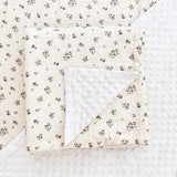 Popxstar 100*100cm Newborn Blanket Warm And Comfortable Pure Cotton Blanket Provides Soft Comfort For Newborn Babies