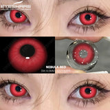 Popxstar 1pair/2pcs Colored Contact Lenses for Eyes Blue Contacts Purple Lenses Cosplay Contact Lenses Yearly Fashion Eye Lenses