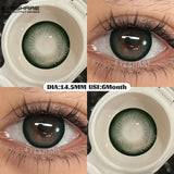 Color Contact Eye Color Lenses Makeup Natural Black Lens Cosmetics Blue Eyes Lenses Woman Makeup Brown Beauty Contacts
