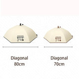Popxstar  Food Insulation Cover Winter Folding Dustproof Dining-table Food Cover Rice Vegetable Utensil Cover Kitchen Gadgets Accessories