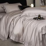 Popxstar  1000TC Lyocell Eucalyptus Fiber Super Soft Silky Queen King Size Bedding Set Duvet Cover Set Bed Sheet/Fitted Sheet Pillowcases