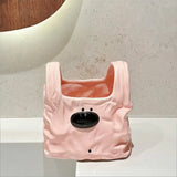 Handbag Style Ceramic Storage Box Puppy Shaped Cartoon Toothbrush Toothpaste Holder Novelty Makeup Brush Box Home Decor