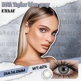 New 1 Pair Color Contact Lenses for Eyes Cosmetics Blue Pupils y2k Beauty Green Eye Color Lens Gray Discounts Colorcon