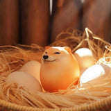 Popxstar  Funny Dog egg Pinch Cute Simulation Shiba Inu Egg Pu Press Slow Rebound Decompression Toy Interesting Easter Kids Gifts