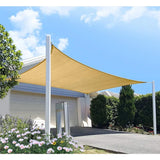 Garden Awning, 12' x 20' Patio Sunshade Cover Canopy - Durable Fabric Cloth for Outdoor Garden, Sand, Sun Shade