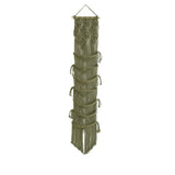 Handwoven Macrame Hat Rack Wall-Mounted with Tassel Baseball Cap Organizer Bohemian Style Handmade Cap Hanger Collection Display