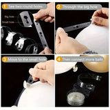 Popxstar  100pcs, Soccer Birthday Party Decoration Balloon Garland Arch Set Sports Theme Party Soccer Party Birthday Party Decoration