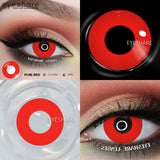 1Pair Halloween Cosplay Color Contact Lenses Eye Anime Lenses Color Contact Lenses Eye Color Lenses