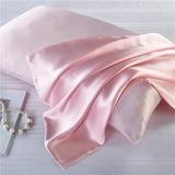 Popxstar Natural Mulberry Silk Pillowcase Decorative Luxury 6A Bed Decorative Cushion Cover Solid Envelope Style Luxury Pure Pillow Case