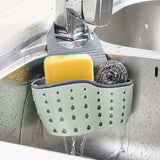 Popxstar  Kitchen Sink Holder Hanging Drain Basket Adjustable Soap Sponge Shelf Organizer Bathroom Faucet Holder Rack Kitchen Accessories