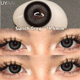 Color Contact Lenses NEW iD Series Beauty Green Lens Makeup Colorcon Fashion Black Eyes Lens Natural Brown Lenses For Eyes