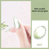 Popxstar Laser Rainbow Cat Eye Gel Magnetic Nails Polish Reflective Sparkling Glitter Gel Can Be Use on Any Color Nail Accesorios